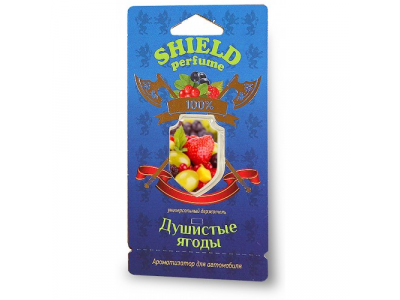 Ароматизатор FOUETTE "Shield perfume" мембранный "Душистые ягоды" S-6 от FOUETTE Ароматизатор FOUETTE "Shield perfume" мембранный "Душистые ягоды" S-6