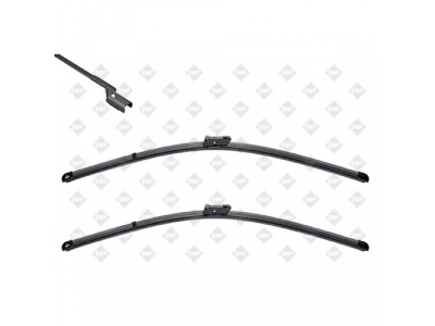 Щетки стеклоочистителя SWF VISIOFLEX,передняя,2 шт., LR025117, LR027672, 580mm/23", бескаркасная от SWF Щетки стеклоочистителя SWF VISIOFLEX,передняя,2 шт., LR025117, LR027672, 580mm/23", бескаркасная