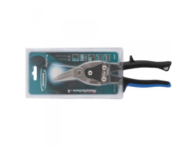 Ножницы по металлу "PIRANHA",250мм,прямой и правый рез,сталь-СrMo,,двухкомп.рук-ки// GROSS