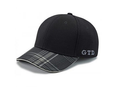 Бейсболка Volkswagen GTD Baseball Cap, Black, артикул 5GD084300