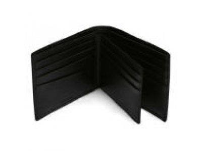 Кожаное портмоне BMW Wallet without Coin Compartment, Black