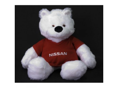 Плюшевый медведь Nissan Toy Teddy Bear, White