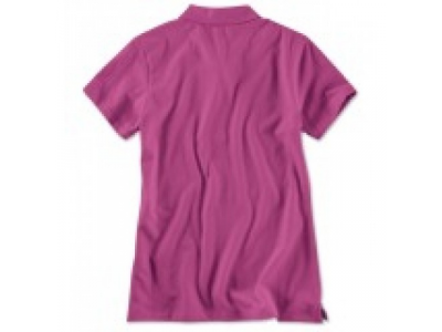 Женская рубашка-поло BMW Polo Shirt, Ladies, Zyclam Red, артикул 80142411047