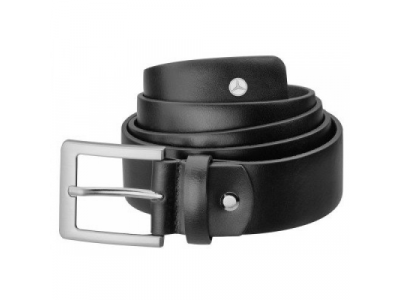 Мужской кожаный ремень Mercedes-Benz Men’s Belt, Business, Black, Calfskin, артикул B66953047