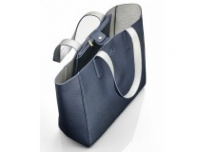 Сумка для покупок Mercedes-Benz Shopper, Blue / Silver-coloured
