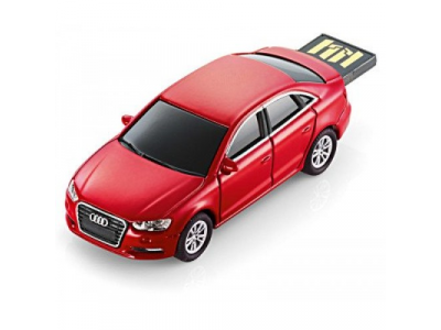 Флешка Audi USB flash drive, 4 GB, A3 Limo, red